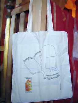 Sac en tissu imprimé